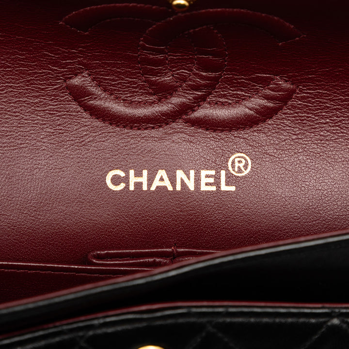 Chanel Small Classic Cuir d’agneau Double rabat – GABY PARIS Authentique