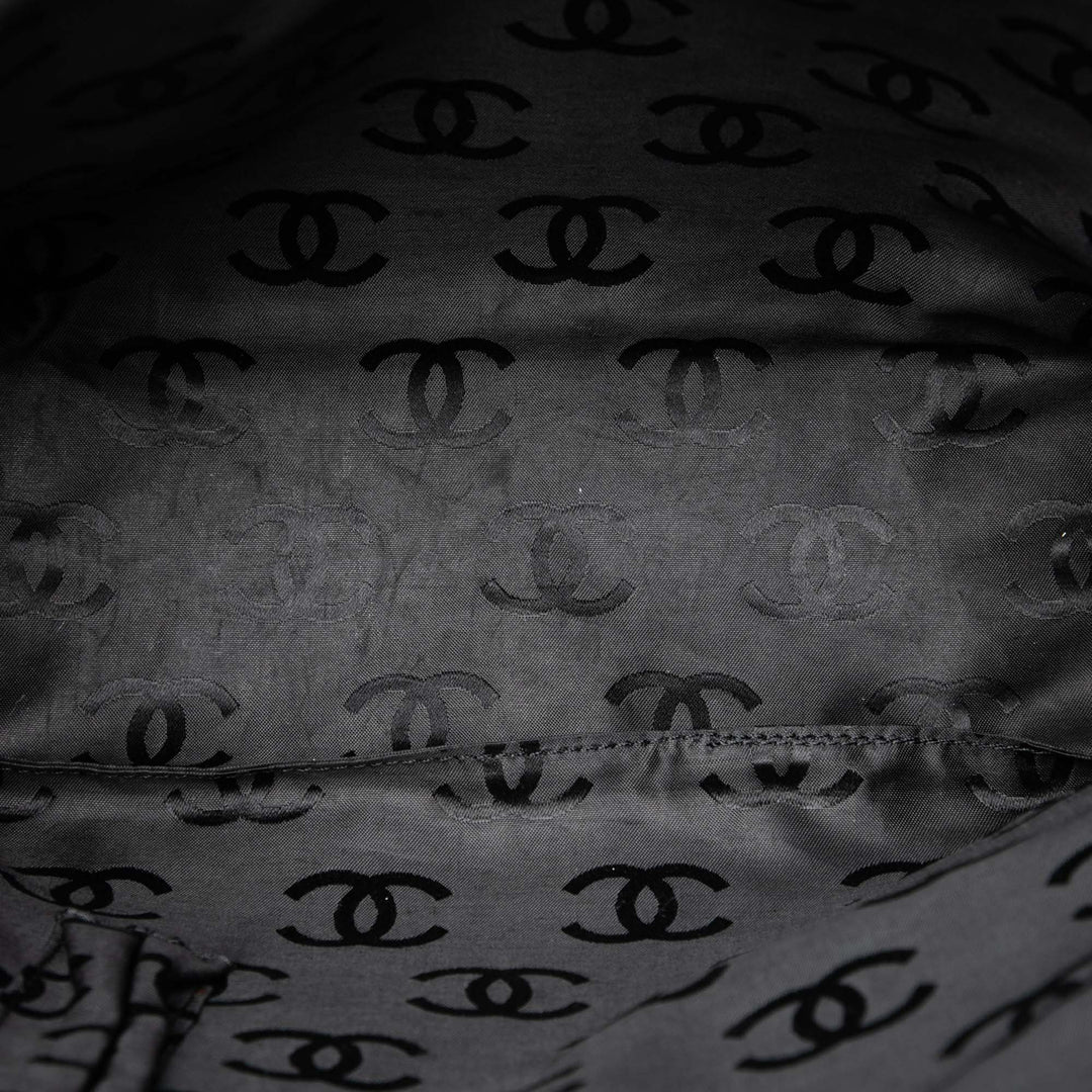 Chanel Pony Hair et Cuir verni Mademoiselle Turnlock Cabas