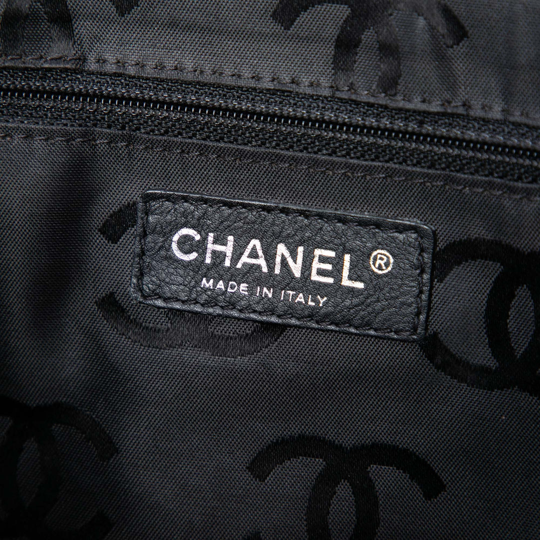 Chanel Pony Hair et Cuir verni Mademoiselle Turnlock Cabas