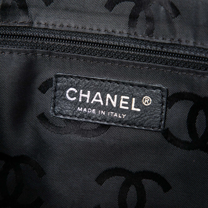 Chanel Pony Hair et Cuir verni Mademoiselle Turnlock Cabas
