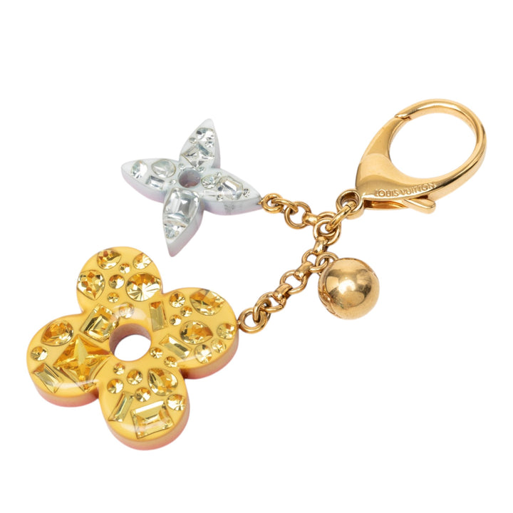Louis Vuitton plaqué et Resin Glam Flower Bijou de sac et Key Holder