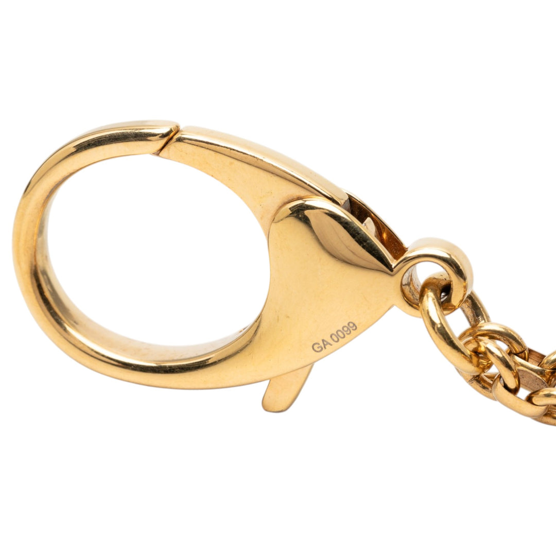Louis Vuitton plaqué et Resin Glam Flower Bijou de sac et Key Holder