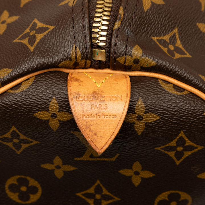 Louis Vuitton Sac de voyage Keepall 60 Monogram Marron – vue 5 – GABY PARIS