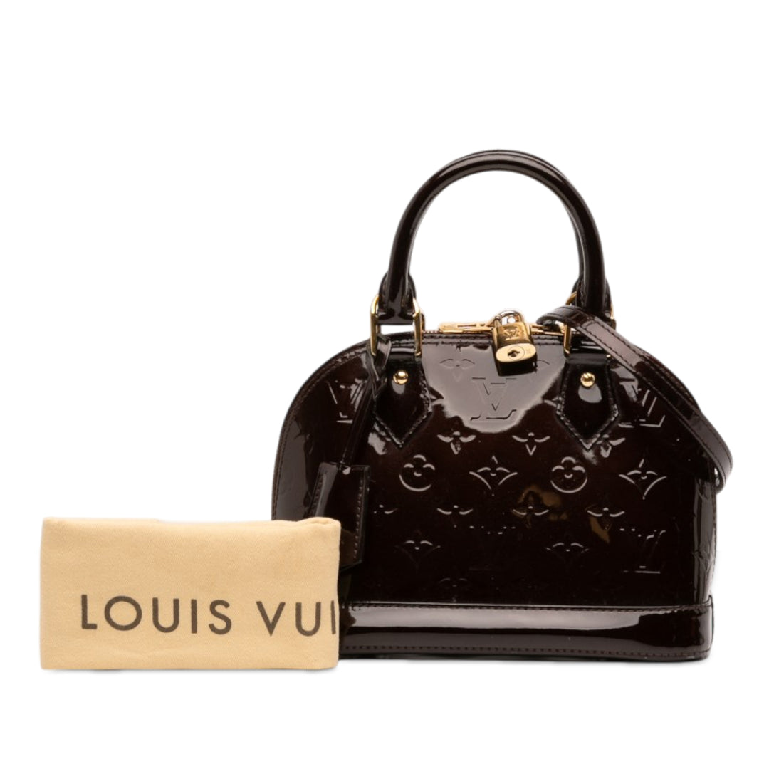 Louis Vuitton Monogram Vernis Alma BB