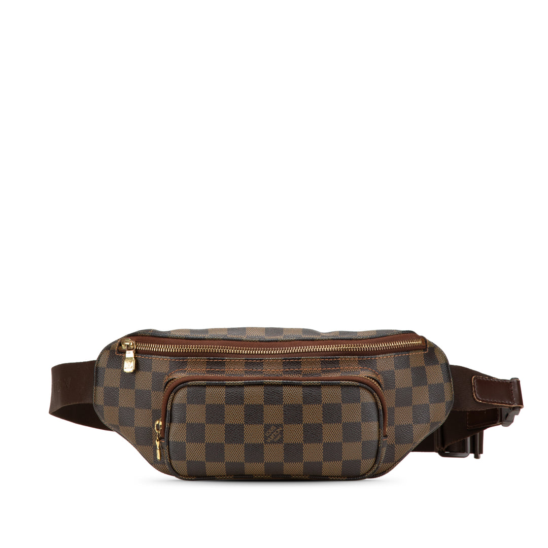 Damier Ebene Melville Belt Bum Bag Brown - Gaby Paris