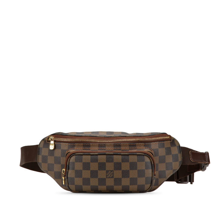 Damier Ebene Melville Belt Bum Bag Brown - Gaby Paris