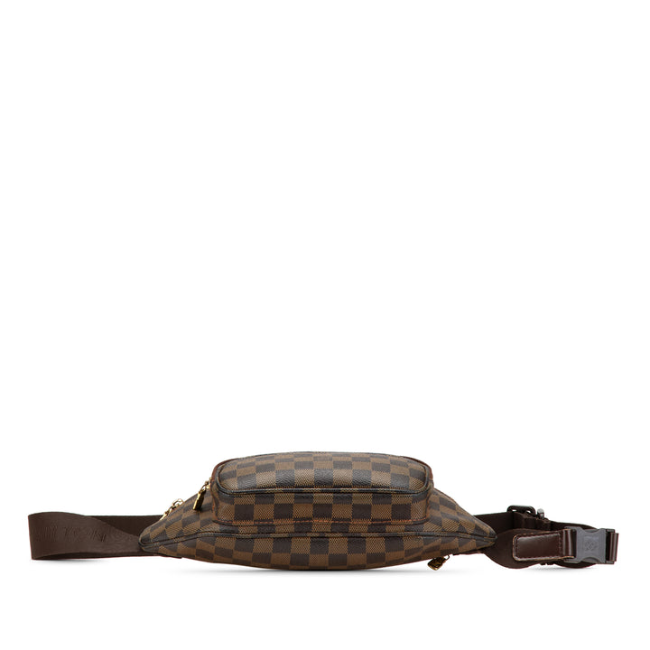 Damier Ebene Melville Belt Bum Bag Brown - Gaby Paris