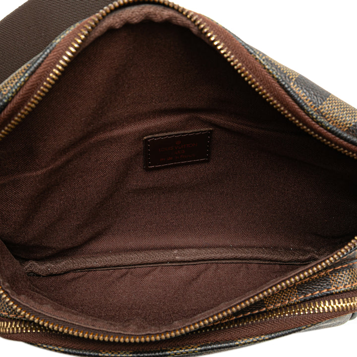 Damier Ebene Melville Belt Bum Bag Brown - Gaby Paris