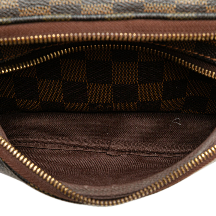 Damier Ebene Melville Belt Bum Bag Brown - Gaby Paris