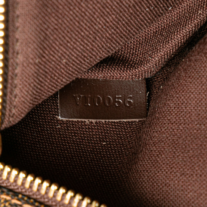 Damier Ebene Melville Belt Bum Bag Brown - Gaby Paris