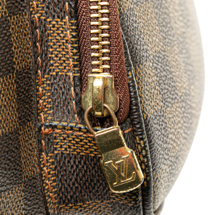 Damier Ebene Melville Belt Bum Bag Brown - Gaby Paris
