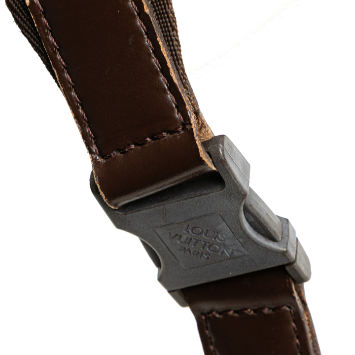 Damier Ebene Melville Belt Bum Bag Brown - Gaby Paris