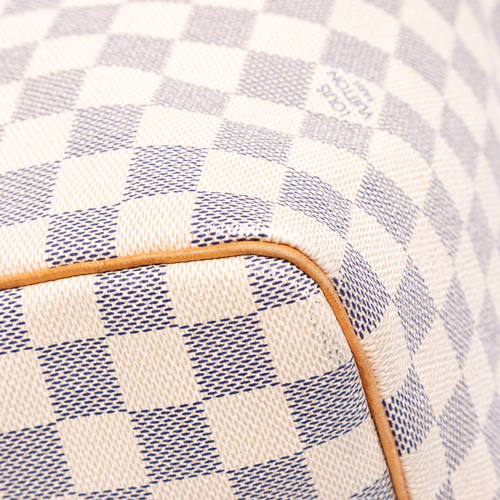 Damier Azur Speedy 30 White - Gaby Paris