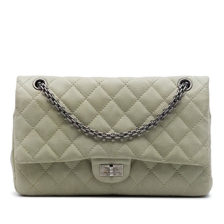 Chanel Matelassé Caviar Reissue 2.55 Double rabat 226