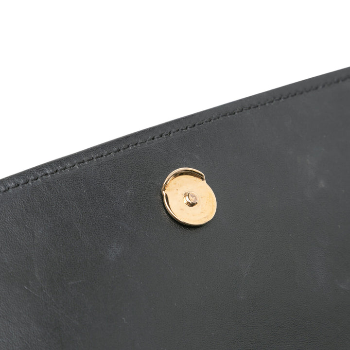 Saint Laurent Matelassé Cuir de veau Victoire Chain Sac porté croisé