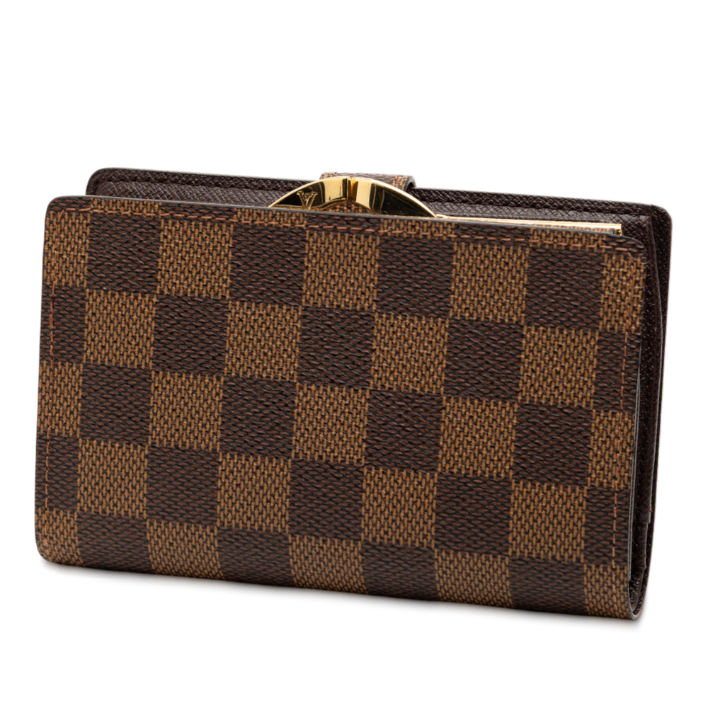 Louis Vuitton Damier Ebene French Purse Portefeuille – GABY PARIS Authentique