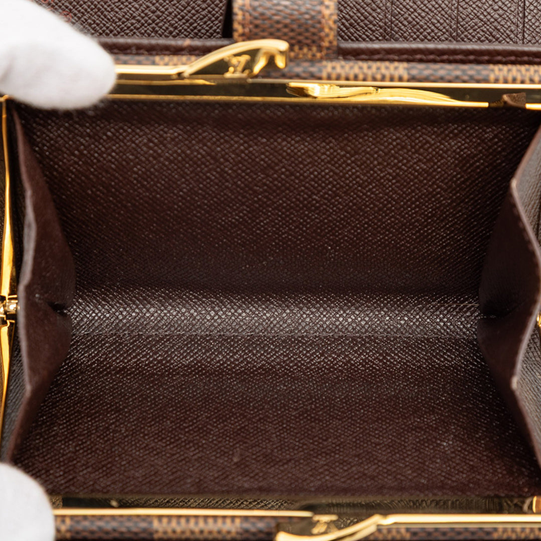 Louis Vuitton Damier Ebene French Purse Portefeuille – GABY PARIS Authentique