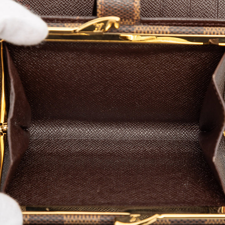 Louis Vuitton Damier Ebene French Purse Portefeuille – GABY PARIS Authentique