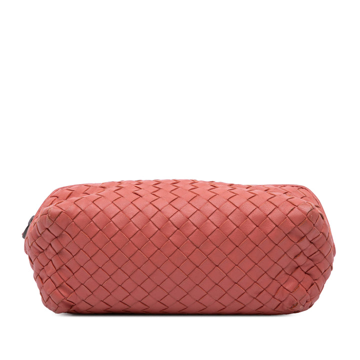 Bottega Veneta Nappa Intrecciato Pochette Rouge – GABY PARIS Authentique