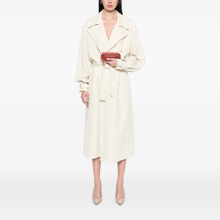 Bottega Veneta Nappa Intrecciato Pochette Rouge – GABY PARIS Authentique