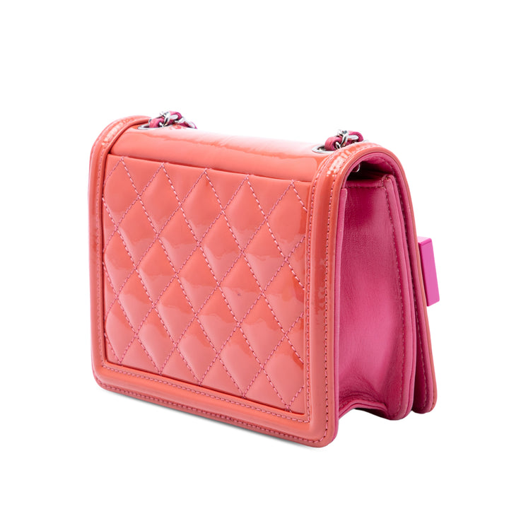 Ombre Acrylic et Boy Brick à rabat Mini Rose
