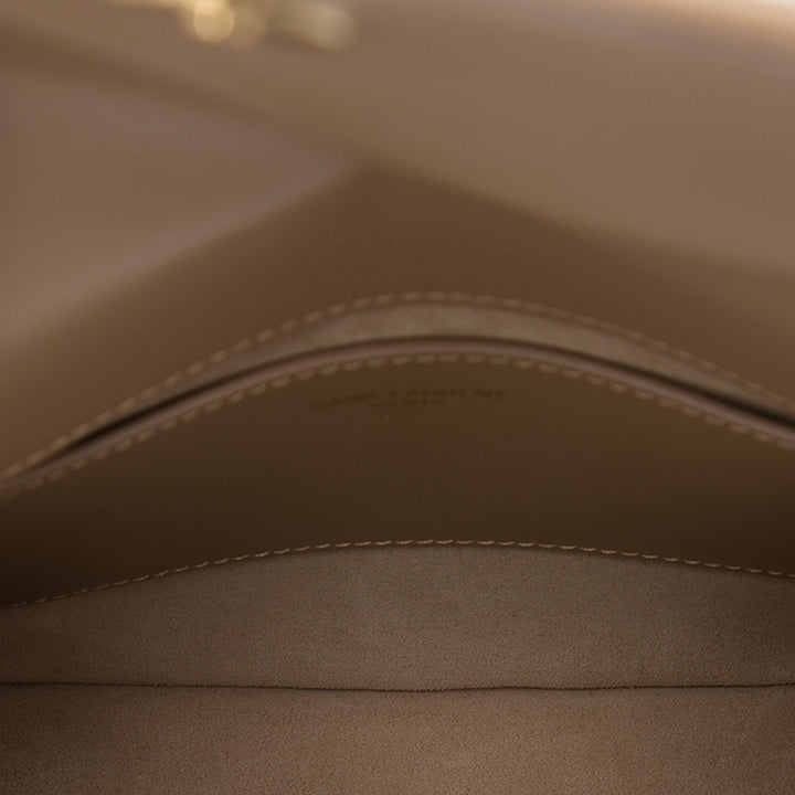 Saint Laurent Mini Box Cuir de veau Monogram Voltaire sac à anse supérieure