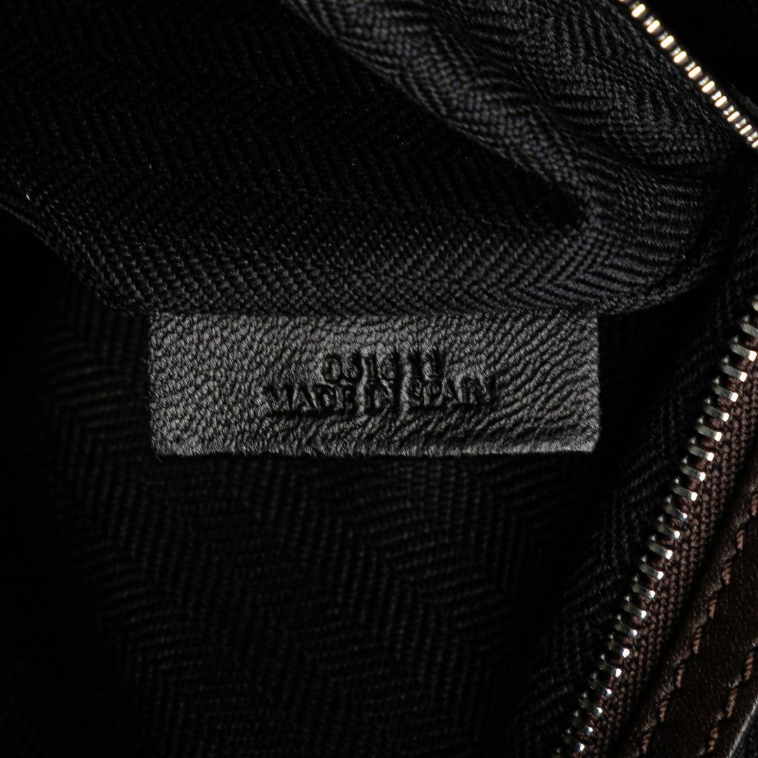 LOEWE Cuir Anagram Toledo Porte-documents Marron