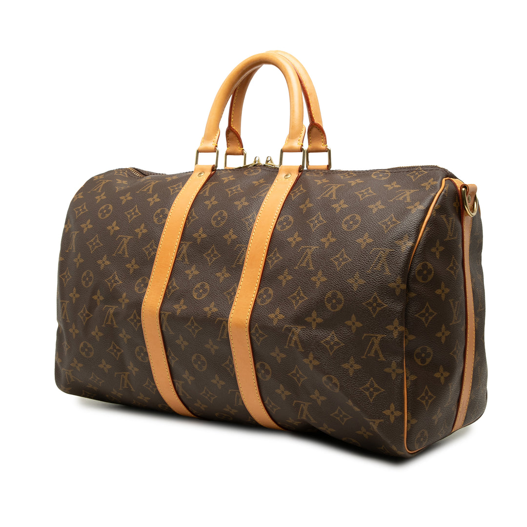 Keepall Bandouliere 45 Monogram Marron