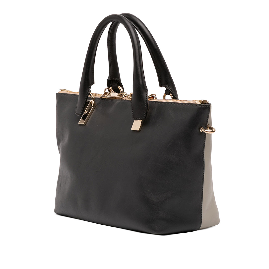 Chloé Small Bicolor Cuir Baylee Sac