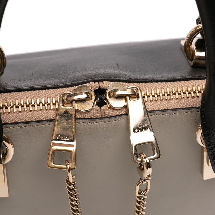Chloé Small Bicolor Cuir Baylee Sac