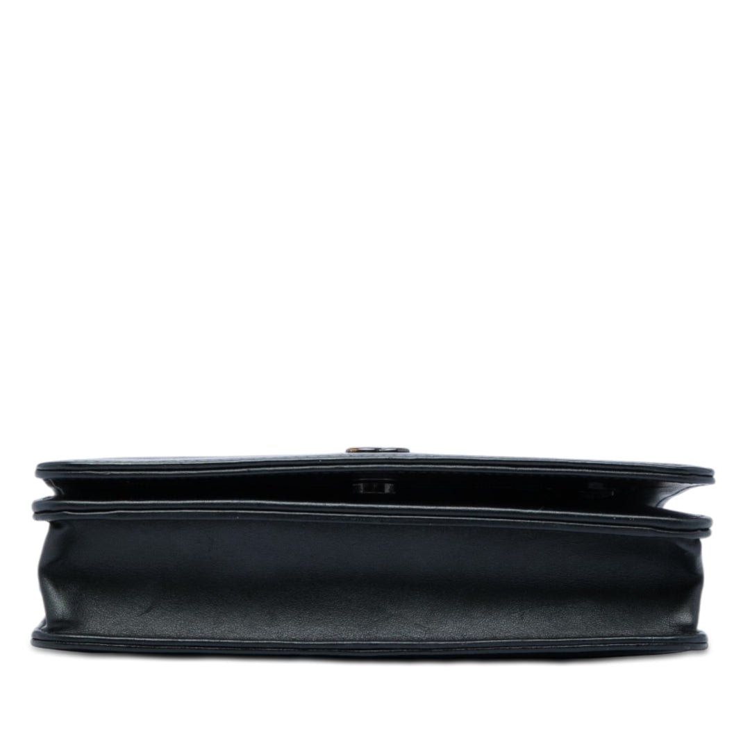 Chanel Matelassé vieilli So Gabrielle Wallet on Chain Cuir de veau
