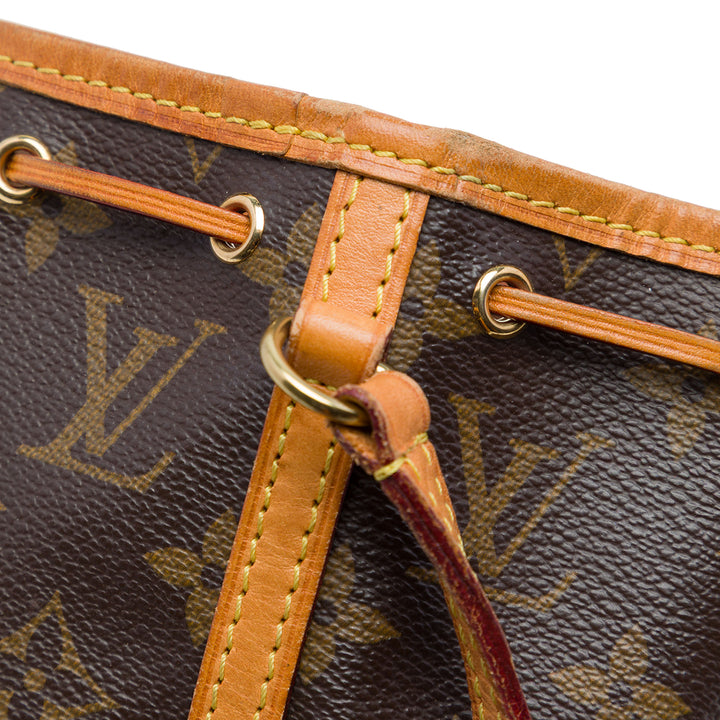 Louis Vuitton Noe Nano Monogram Marron – vue 6 – GABY PARIS