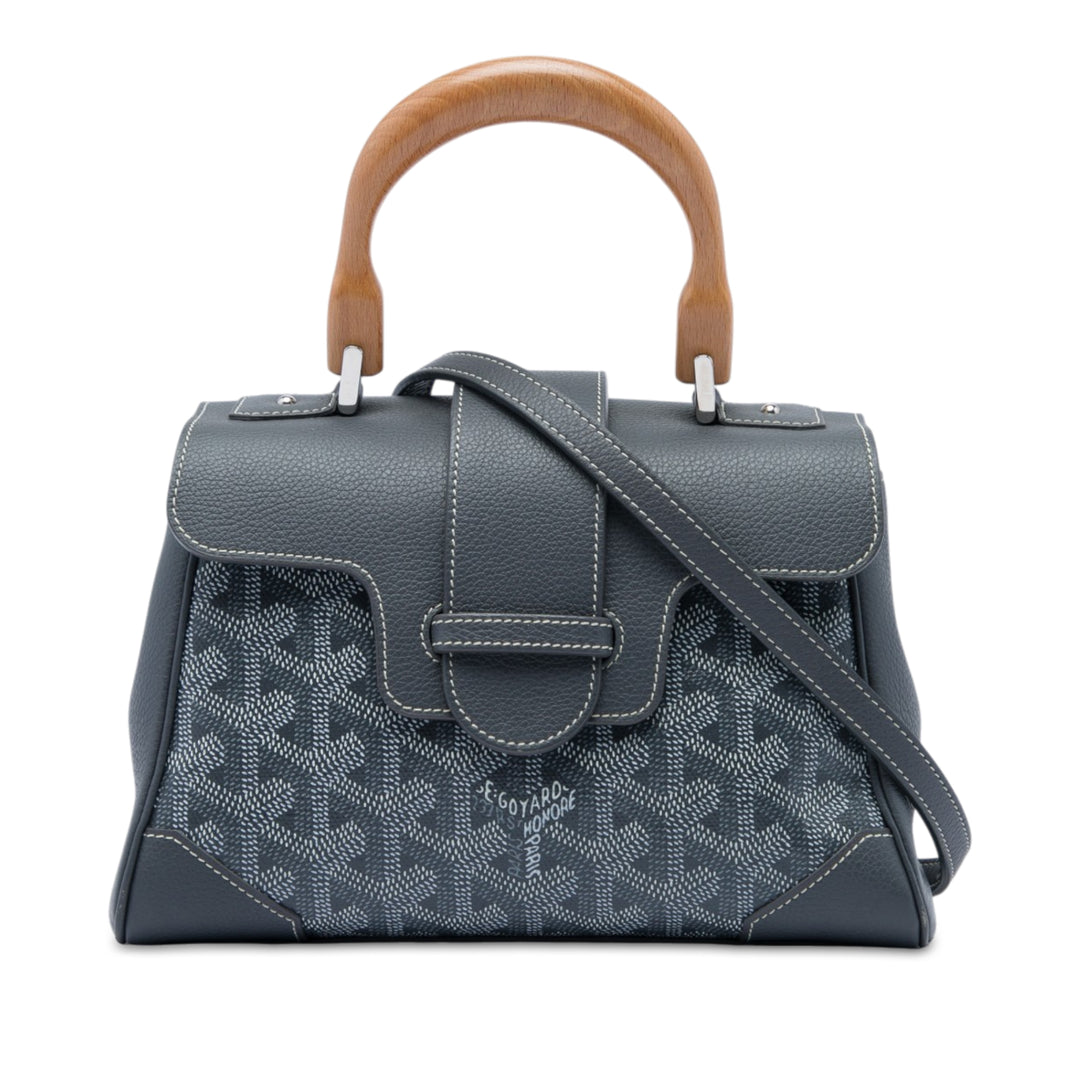 Goyard Saigon Souple Mini Goyardine Gris