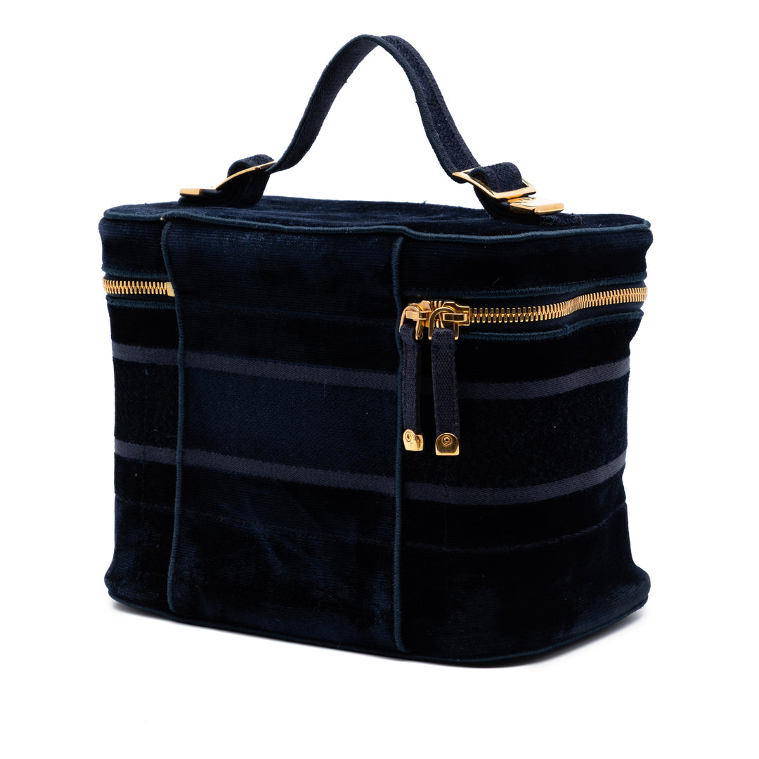 Dior brodé Velours Diortravel Vanity