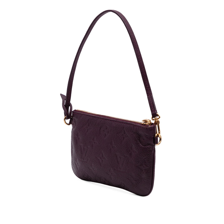 Louis Vuitton Monogram Empreinte Citadine Pochette Violet