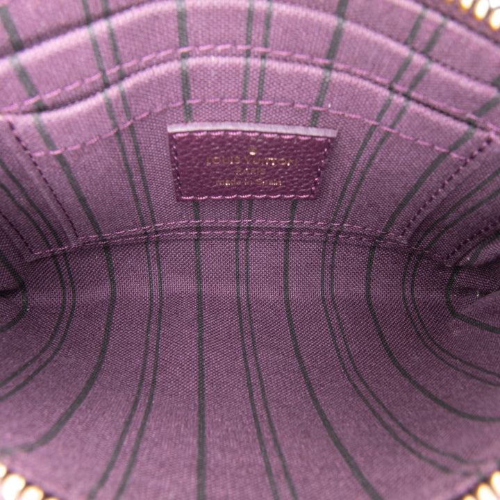 Louis Vuitton Monogram Empreinte Citadine Pochette Violet