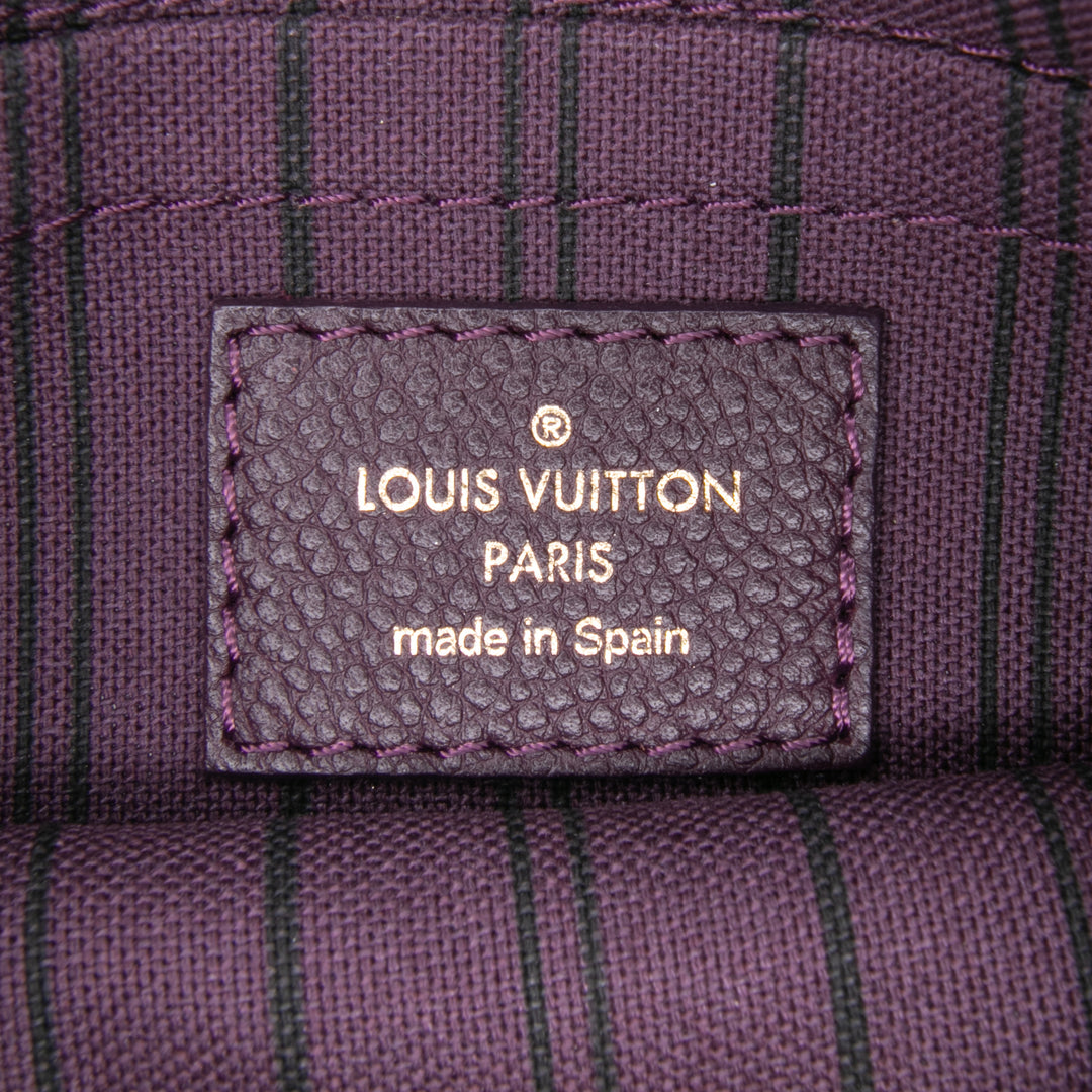 Louis Vuitton Monogram Empreinte Citadine Pochette Violet