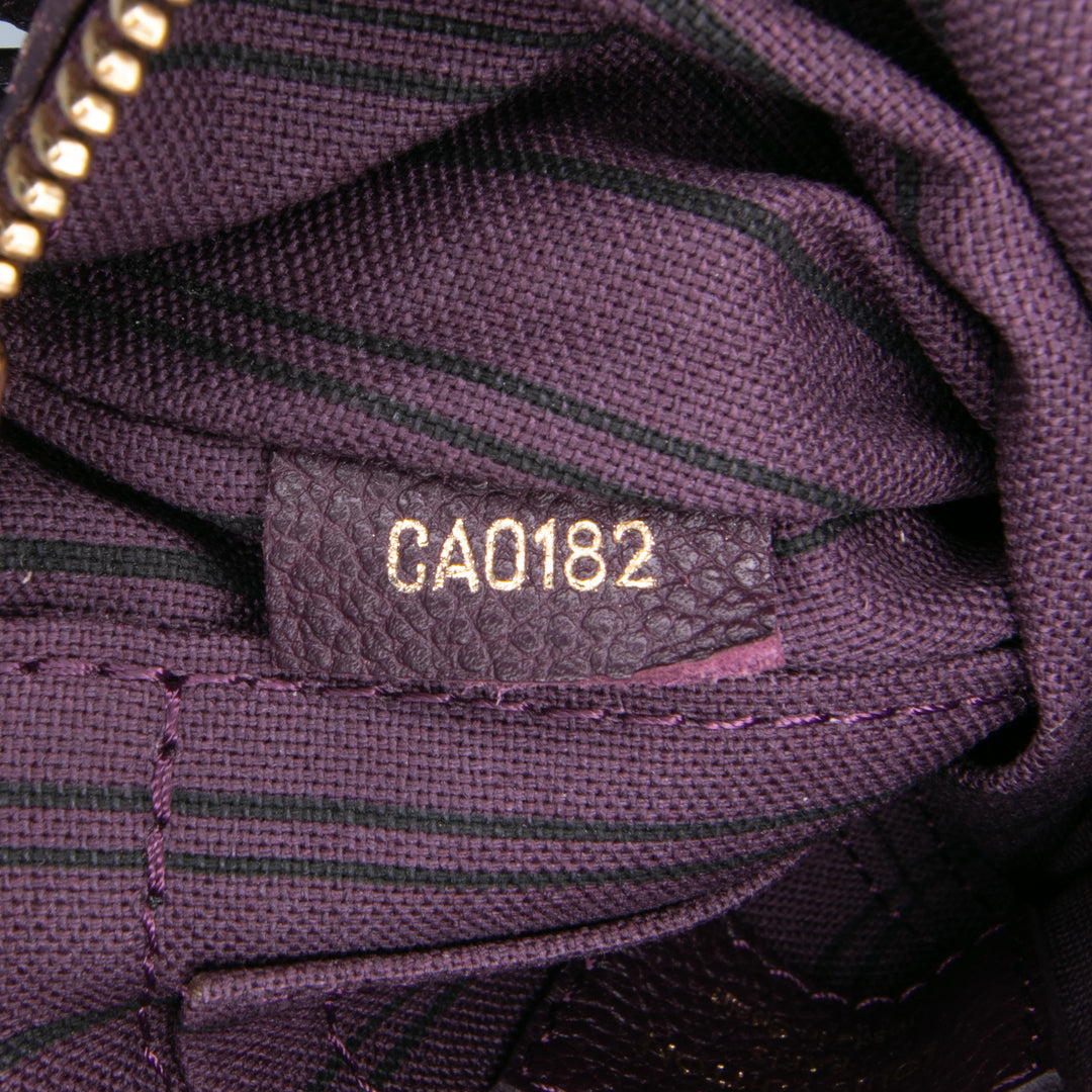 Louis Vuitton Monogram Empreinte Citadine Pochette Violet