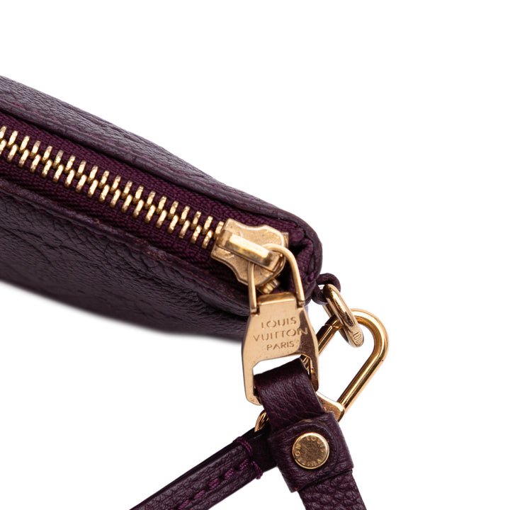 Louis Vuitton Monogram Empreinte Citadine Pochette Violet