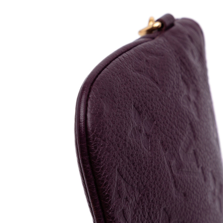 Louis Vuitton Monogram Empreinte Citadine Pochette Violet