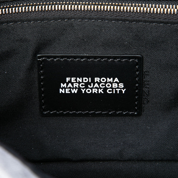 Fendi Marc Jacobs Medium Jersey Logo Baguette Sac