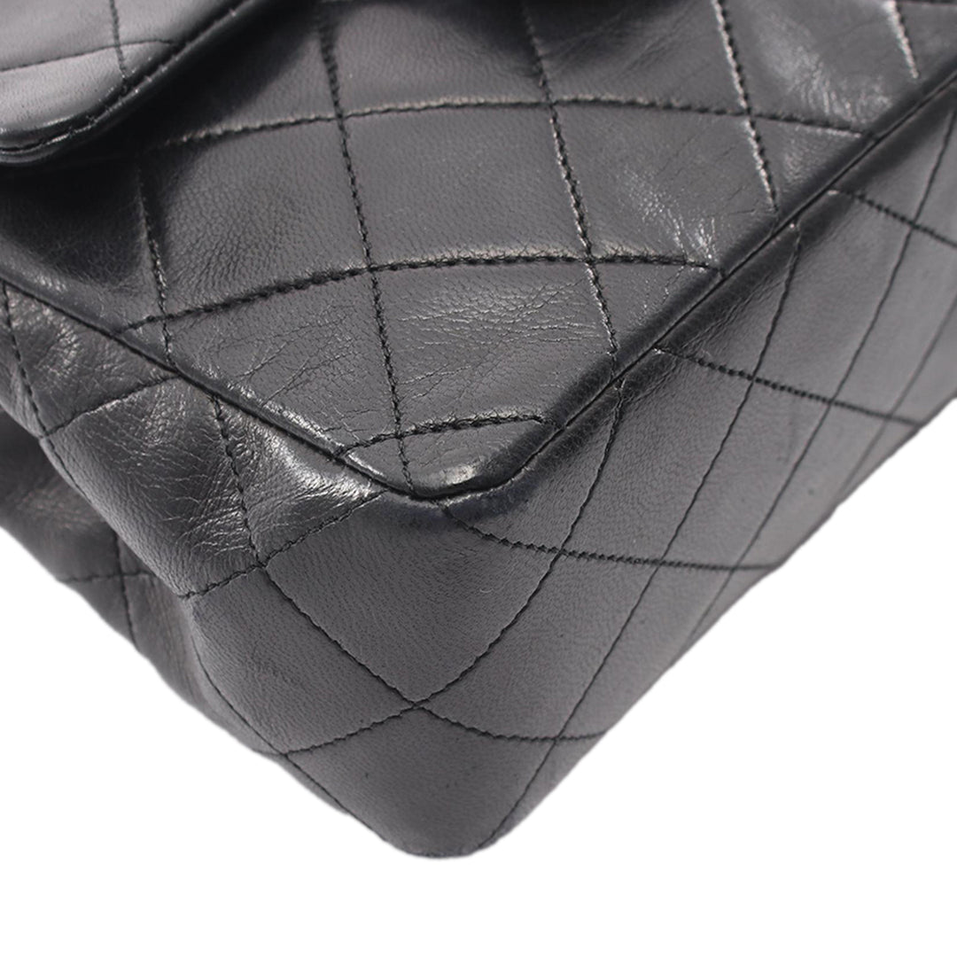 Chanel Mini Square Classic Cuir d’agneau Simple rabat