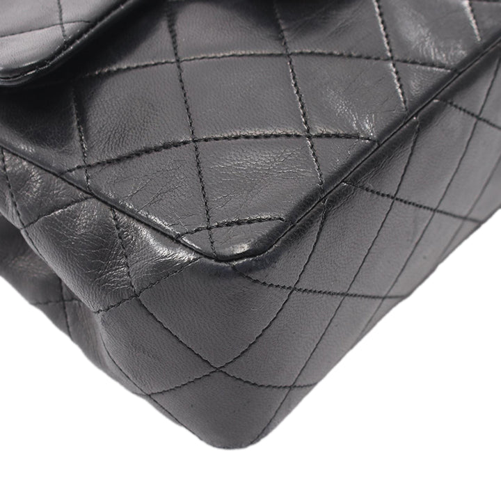 Chanel Mini Square Classic Cuir d’agneau Simple rabat