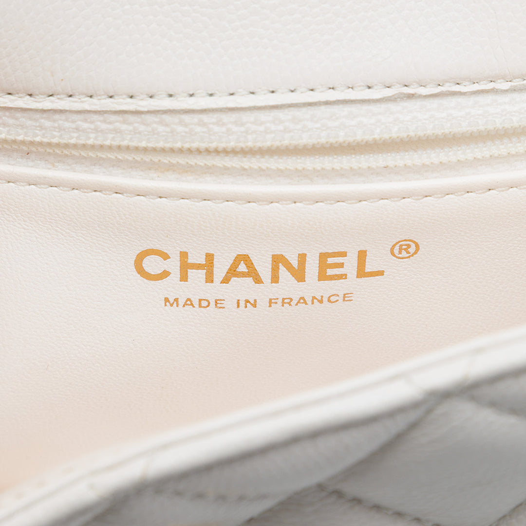 Chanel Matelassé Sweet à rabat Mini Cuir caviar