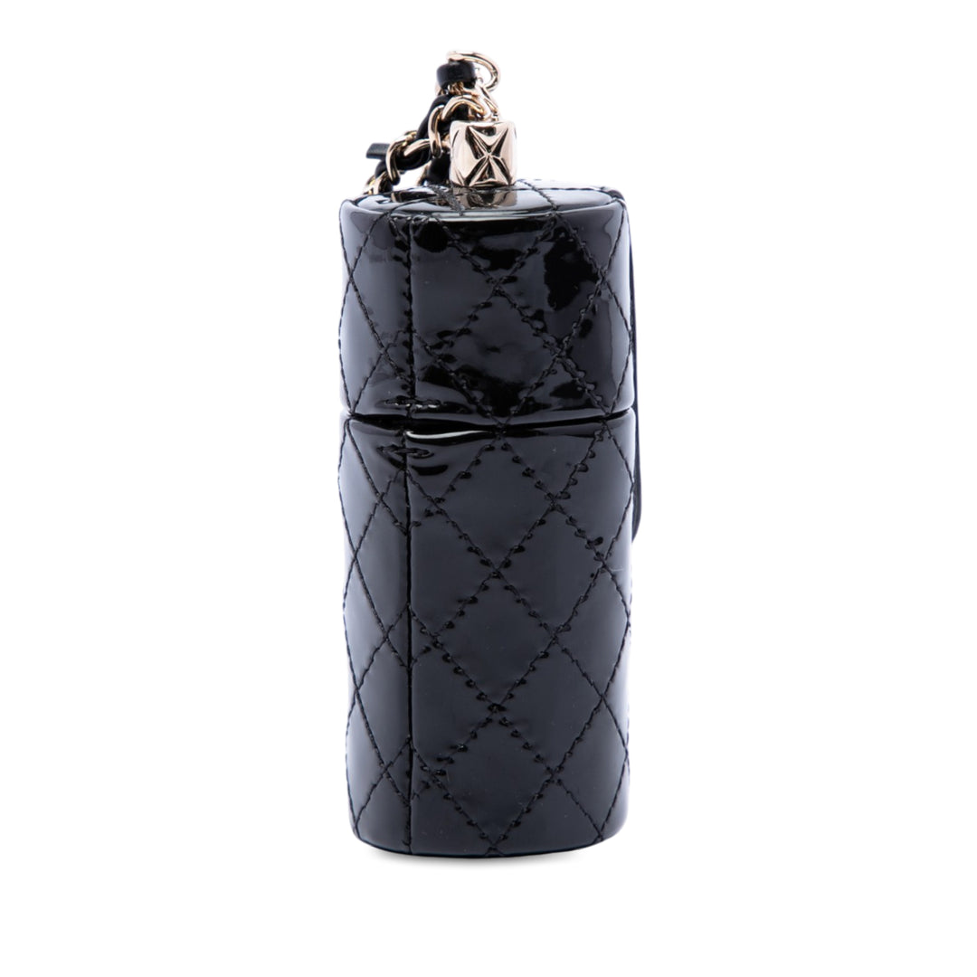 CC Matelassé Lipstick Étui Noir