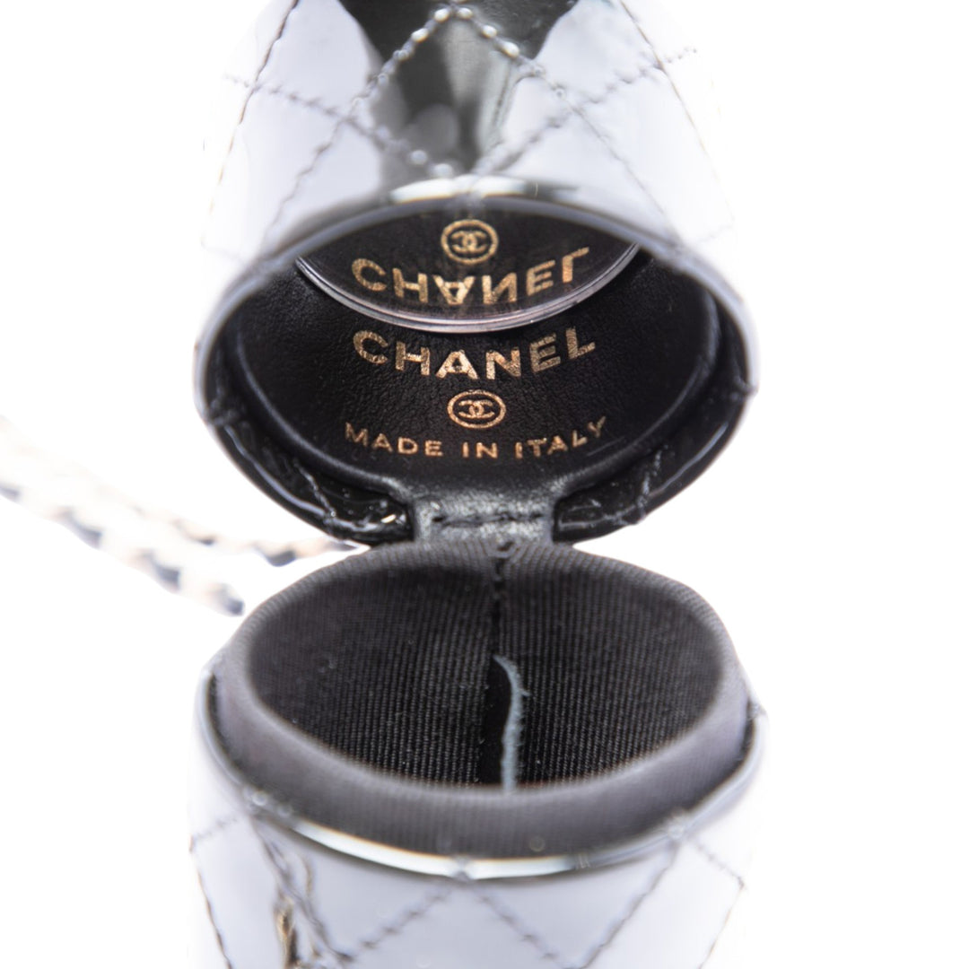 CC Matelassé Lipstick Étui Noir