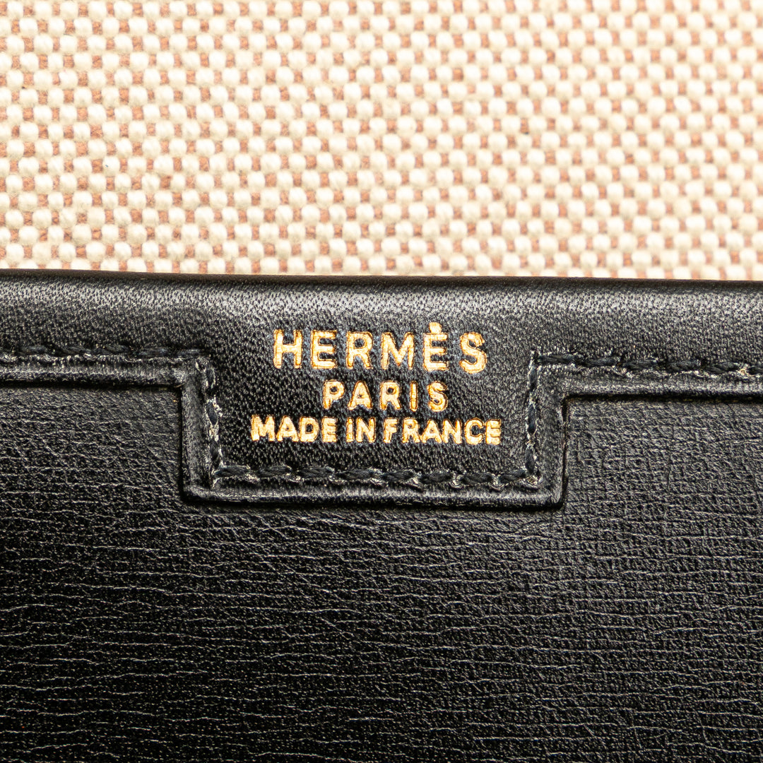Hermès Box Calf Jige 29 Noir – GABY PARIS Authentique