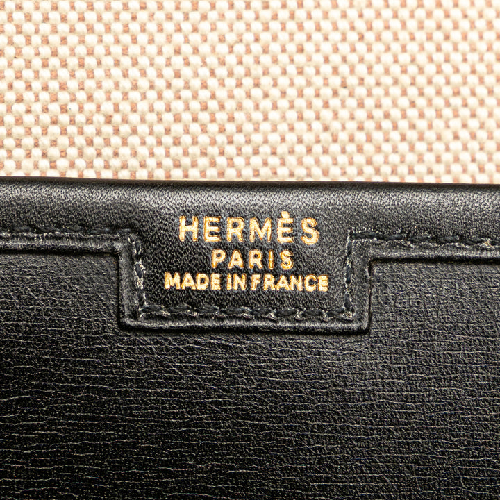 Hermès Box Calf Jige 29 Noir – GABY PARIS Authentique