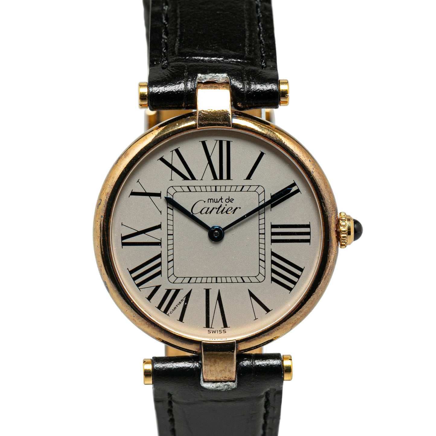 Quartz Vermeil Must de Cartier Watch Gold - Gaby Paris