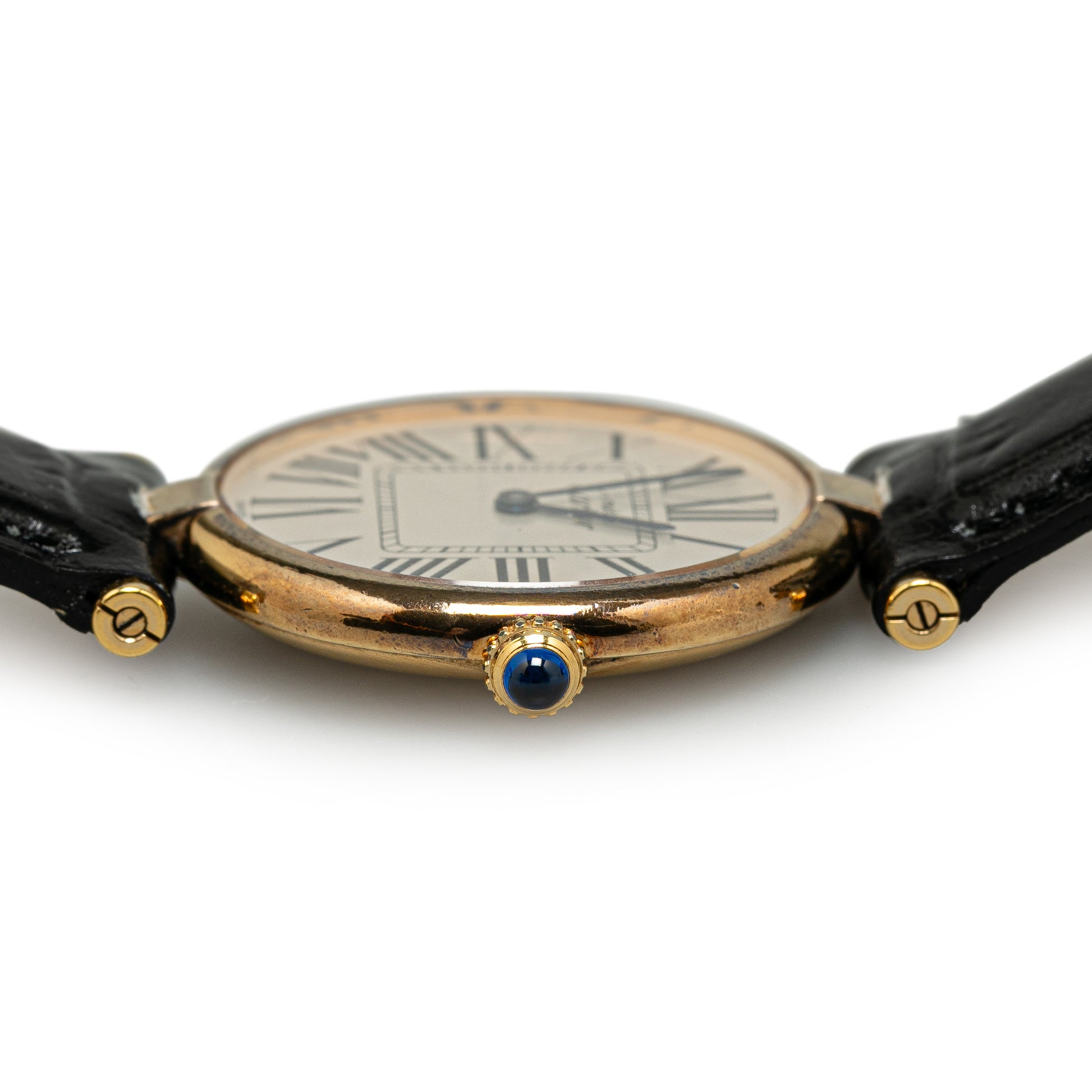 Quartz Vermeil Must de Cartier Watch Gold - Gaby Paris